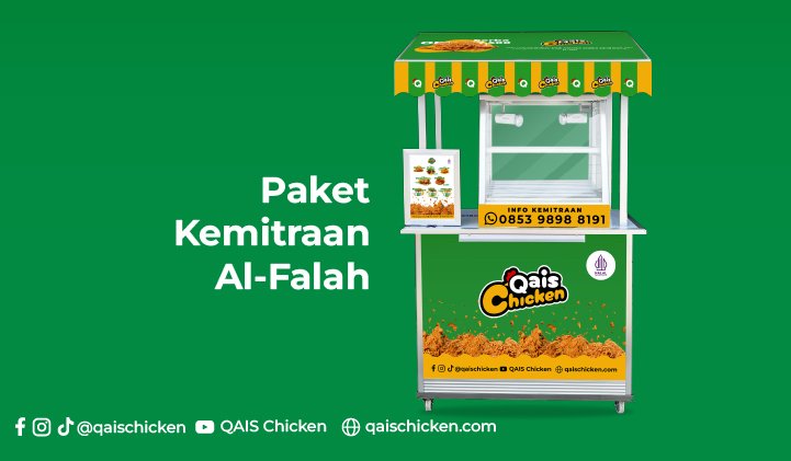 Franchise qais chicken paket al-falah